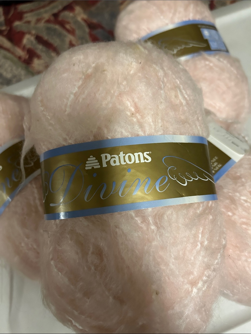 Patons Chantilly rose Pink yarn 4